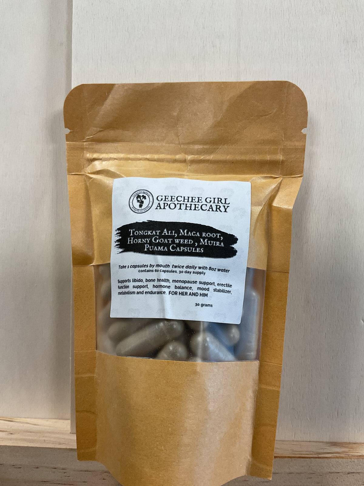 Longjack caps 60 count