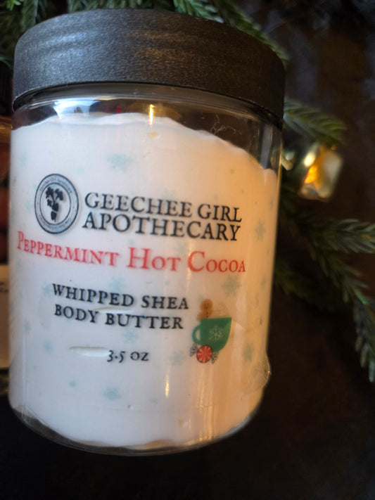 Peppermint hot cocoa body butter